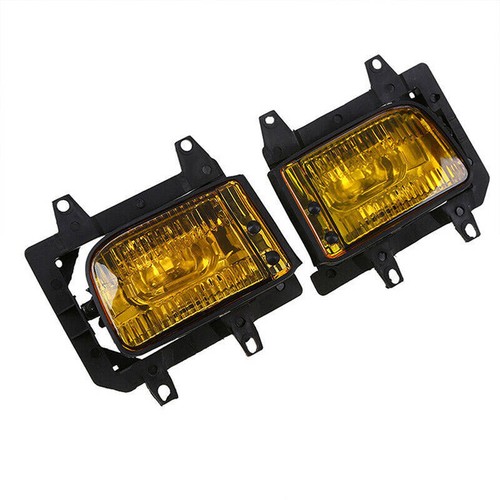 Front bumper yellow fog - bumper, lights