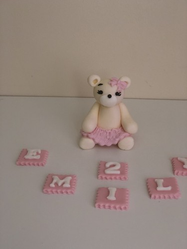 Teddy bear christening - teddy,