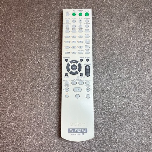 Genuine sony adu003 remote - sony,