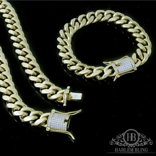 Mens cuban miami link bracelet - miami,