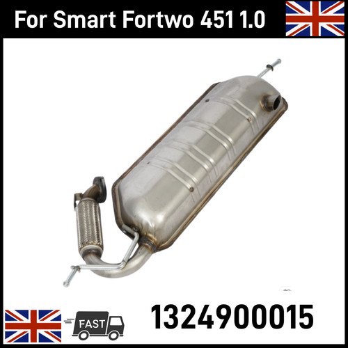 Exhaust rear back - exhaust, silencer