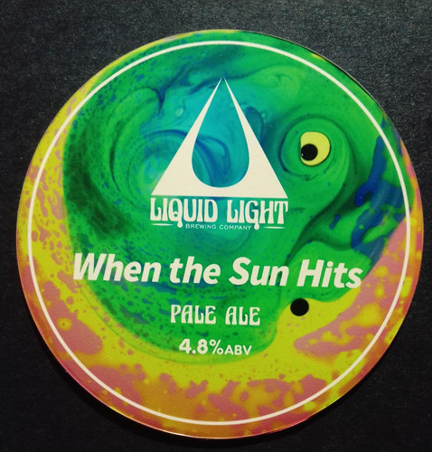 Liquid light brewery hand pump - light,