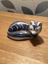 ROYAL CROWN DERBY BLUE FOX