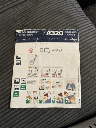 Lufthansa airlines safety - safety, card