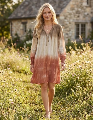 Bella dahl smoked yoke tunic - dahl,