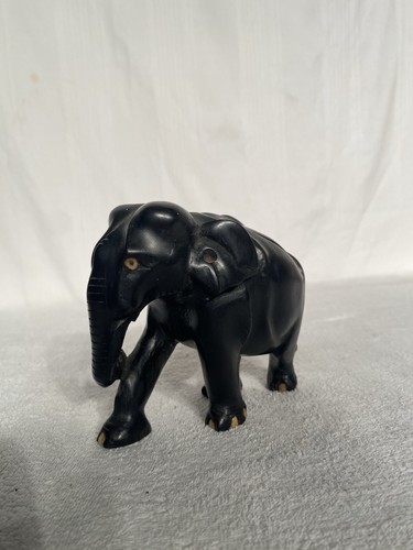Vintage hand carved ebony - hand, wood