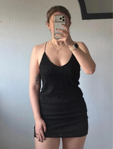 Urban outfitters black sparkly - outfitters,