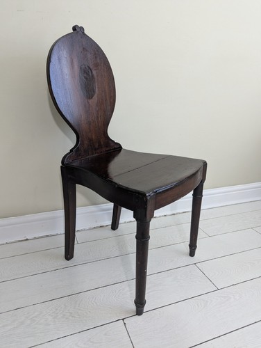 Antique victorian hall chair - hall,