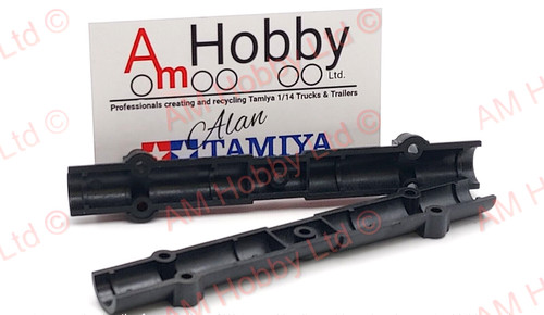 Tamiya 120mm axle - axle, casings
