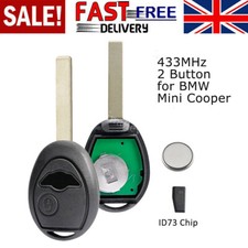 2 Button Remote Key Fob 433MHz