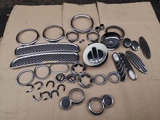BMW MINI COOPER R50 R53 SET BODY & INTERIOR CHROME TRIMS-2001-2004