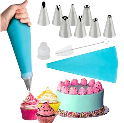 11pcs cake decorating piping - cake,