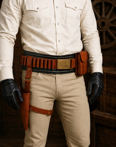 Premium leather western - leather,