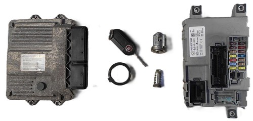 Fiat 500 lock set ecu - lock,