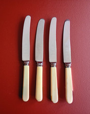 4 Vintage Matching Faux Bone