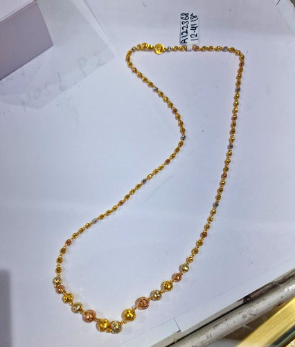 Tri colour gold - tri-colour, chain