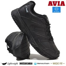 MENS WIDE FIT MEMORY FOAM CASUAL TRAINERS WALKING RUNNING SPORTS GYM SHOES SIZE