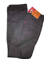 Levis 504  black stretch denim jeans W 32 L 34