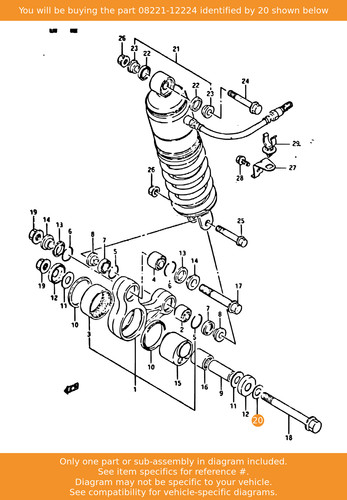 Suzuki shim 08221 - suzuki, oem