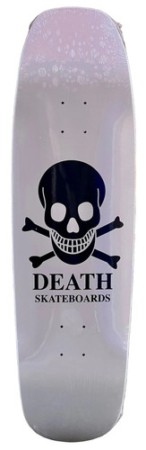 Death skateboard deck white - deck,