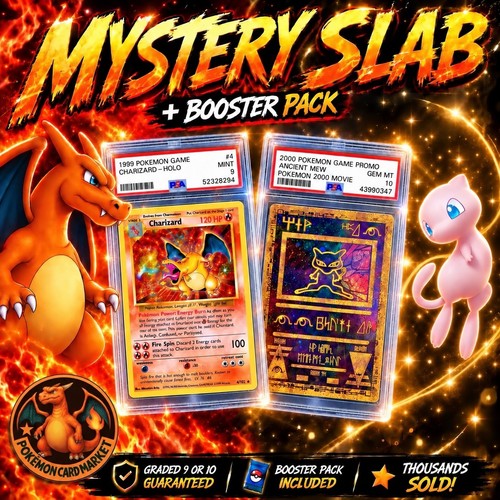Pokémon mystery slab - mystery, grade