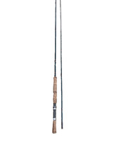 SHAKESPEAR 2.85 M RADIAL CARBON VINTAGE 2 PCE FLY FISHING ROD (13Q)