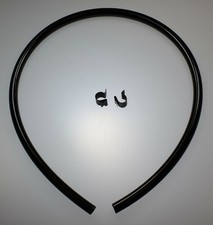 Mk1 Ford Escort Black Radiator Overflow Pipe & Clips RS2000 Mexico RS1600 Twin C