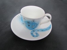 Dunoon COOL CATS Cup  & Saucer  Designed By Jane Brookshaw England