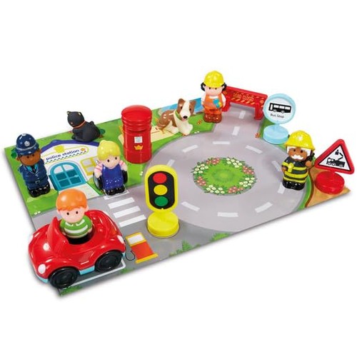 Happyland busy town playset - happyland,