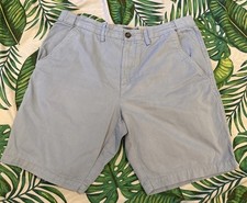 Maine New England Classic Shorts Size W36 Waist 36 Light Blue Elasticated Cotton
