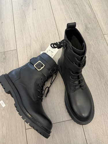 Boots zara black size - boots,