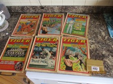 TIGER Comics from 1978. 6 issues
