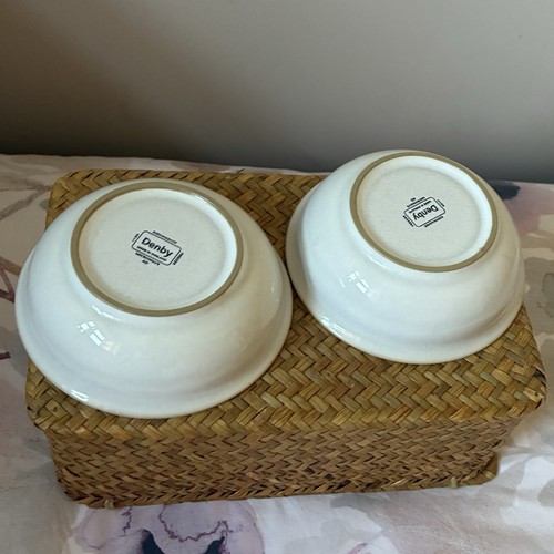 Denby natural canvas bowls - natural,