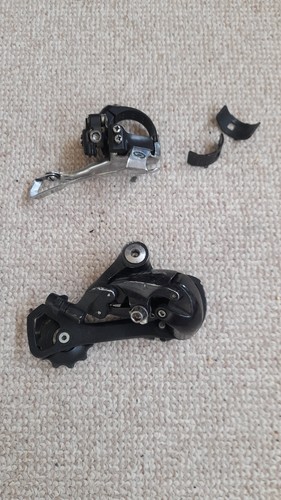 Shimano speed front and - 9,