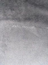 Genuine alcantara fabric black - genuine,