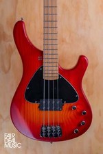 Sandberg Basic VM4 Electric Bass Guitar in Cherry Sunburst, Gig Bag, Used