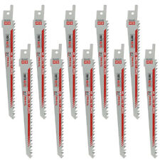Saxton 10x 150mm Reciprocating Saw Blades R644D for Bosch Makita Dewalt