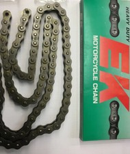 EK HEAVY DUTY MOTORYCLE BIKE CHAIN 530 SR 96 - 110 LINKS NON O RING Various Size