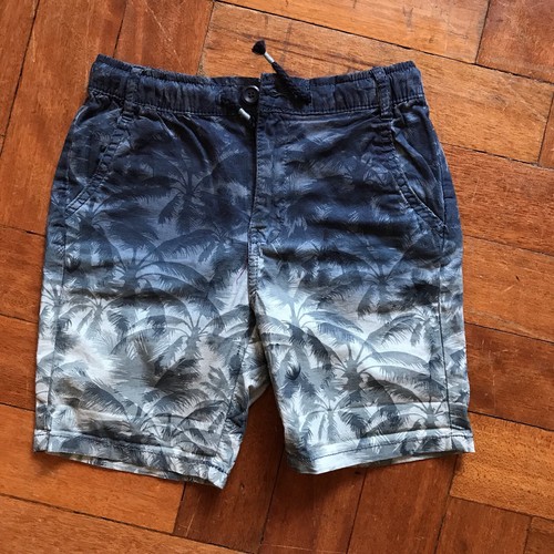 Zara boys blue - hawaiian, print