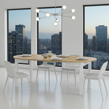 Lukas White And Oak Effect