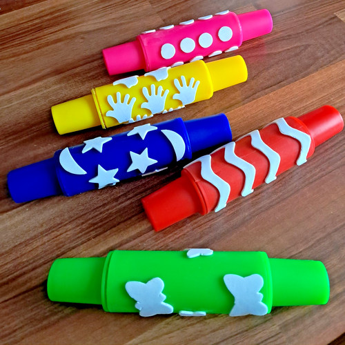 Kids rolling pins set 5 - pins,