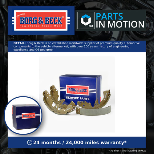Brake shoes set - set, fits
