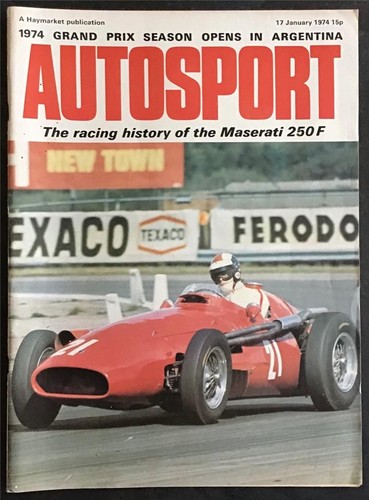 Autosport magazine jan 1974 - autosport,