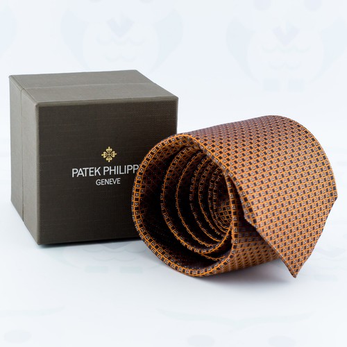 Patek philippe brown - men's, tie