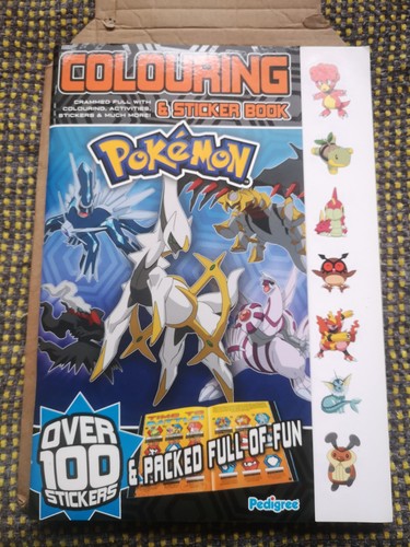 Pokemon annual 2011 colouring - 2011,
