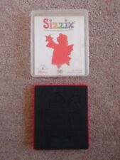 Sizzix Originals ANGEL 38-0239 Large Red Die Cutter CHRISTMAS FESTIVE FAIRY