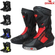 Mens Motorcycle Long Boots