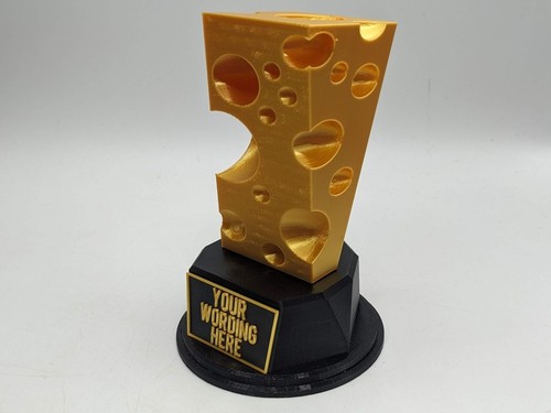 Personalised cheese trophy - personalised,
