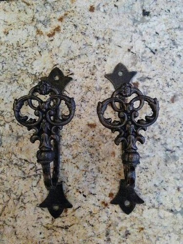 Two curtain tiebacks old - curtain, tiebacks,