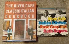 The River Cafe: Classic Italian Cookbook (Hardback) + Italian Kitchen (Paperback